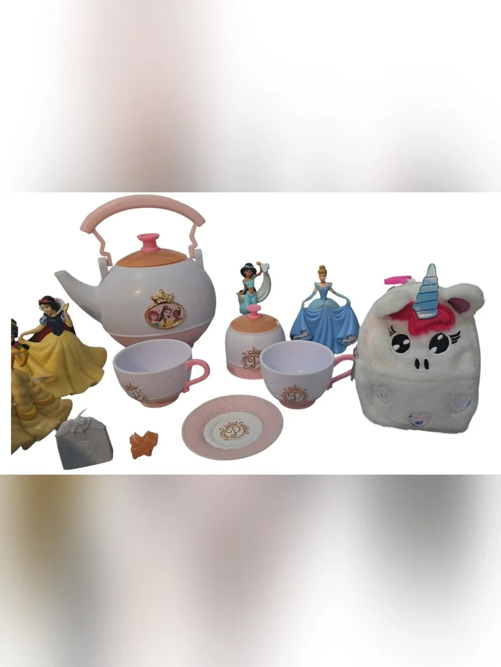 Disney Princess Tea Party Playset - Pink, White & Purple Accessories